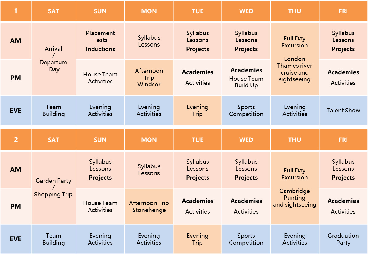 Heathfield timetable